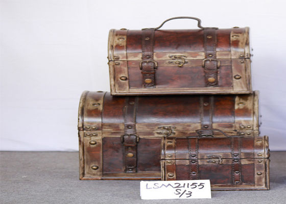 Decorative SENMIN M30 Rustic Wood Storage Chest
