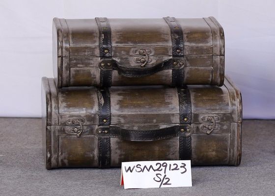 Fully Practical No Hinge Plywood S36 Wooden Suitcases